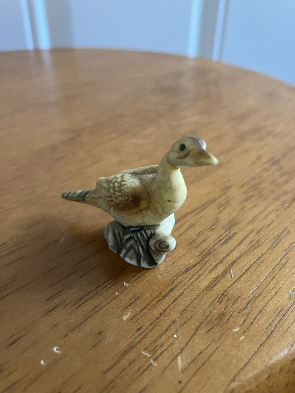 Vintage Porcelain Goose Figurine